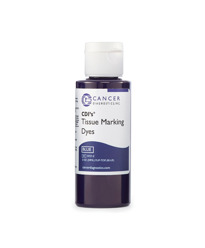 TINTA DE TEJIDOS PARA MACROSCOPIA, CDI'S® DE 2 OZ., COLOR AZUL
